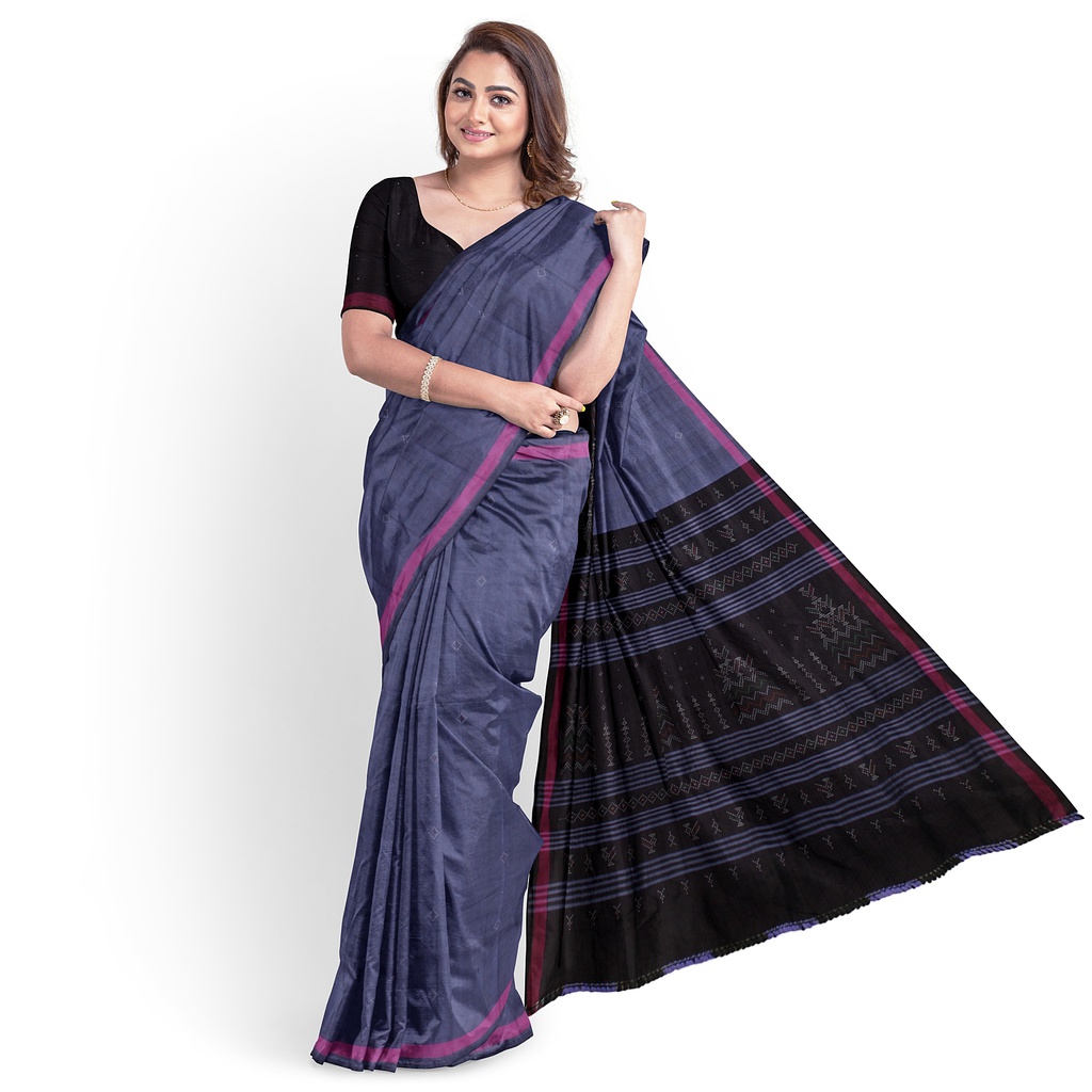 Handwoven Tangaliya Cotton Saree