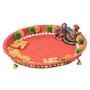 Handmade Decorative Metal Pooja Thali