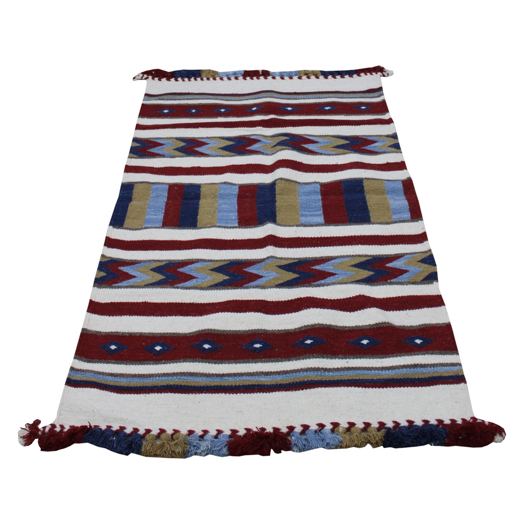 Handmade Multicolor Kharad Carpet/ Rugs