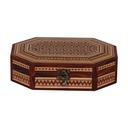 Handcrafted Sadeli Work Multipurpose Wooden Box