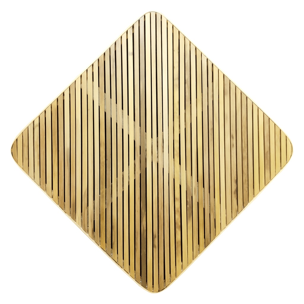 Handmade Square Bamboo Flat Tray