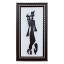 Handcrafted Krishna Wooden Frame Wall Hanging