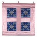 Pink Hand Embroidered Wall Piece/Decor