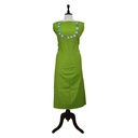 Handmade Cotton Mirror Work Kurti Material