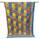 Multicolour Cotton Handmade Patchwork Quilt