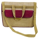 Handmade Plain Jute Office Bag