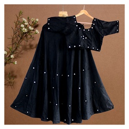 [GGCHCC01] Handmade Black Cotton Chaniya Choli