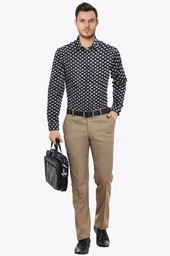 Hand Block Printed Cotton Full Sleeve Shirt