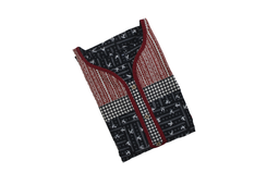 [GGCBPK11] Black Hand Block Printed Cotton Kurta [Size- L]