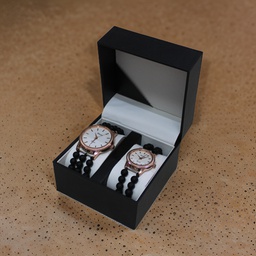 [GGCHAWS08] Handcrafted Agate Stone Couple Wrist Watch