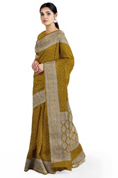 Handcrafted Tie &amp; Dye Bandhani Saree