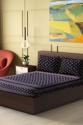 [GGCBDBS32] Hand Block Print Cotton Double Bedsheet With Pillow Covers