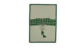 [GGCAWDH28] Handcrafted Applique Work Document Holder File Pad