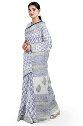 [GGHPCS02] Hand Block Print Cotton Saree