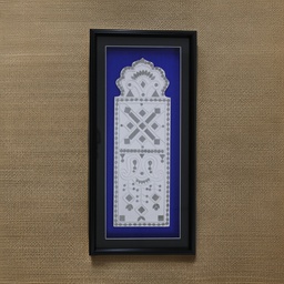 [GGCHMWH15] Handcrafted Mud &amp; Mirror Work Wall Hanging / Frame