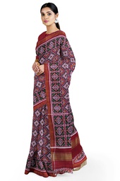 [GGCDIKPS44] Handloom Double Ikat Silk Patola Saree