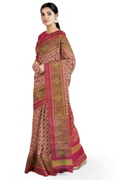 [GGCSPSS82] Handloom Single Ikat Silk Patola Saree