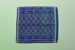 [GGCSIPSQ22] Handloom Single Ikat Patola Pocket Square