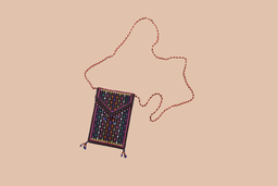 [GGSEMC02] Handcrafted Soof Embroidery Mobile Sling Bag