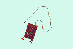 [GGSEMC03] Handcrafted Soof Embroidery Mobile Sling Bag