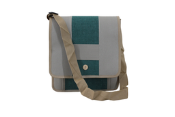 [GGCJCB01] Handmade Jute Canvas Messenger Bag / Shoulder Bag