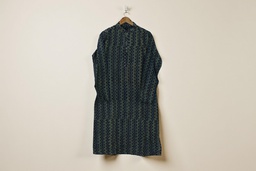 [GGCBCK10] Men's Ajrakh Hand Block Print Cotton Kurta