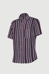 [GGCMLS12] Men’s Short-Sleeve Striped Casual Shirt