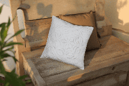[GGCHACC12] Handmade Applique Work Cushion Cover