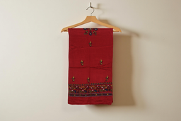 [GGCAEDV11] Aari Work Embroidered Viscose Cotton Dupatta