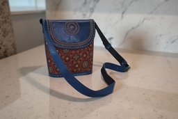 [GGCLBB15] Handcrafted Kutchi Leather Balti Sling Bag