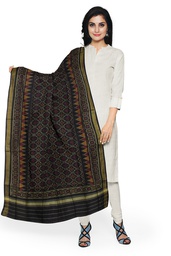 [GGCSIPSD90] Handloom Single Ikat Patola Silk Dupatta