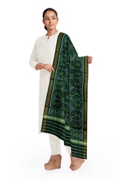 [GGCSIPSD144] Handloom Single Ikat Patola Silk Dupatta