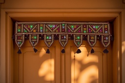 [GGCKEDT07] Handcrafted Kutchi Embroidered Door Toran