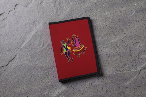 Handmade Embroidery Document File Folder