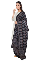 Ajrakh Hand Block Print Modal Silk Dupatta