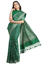 [GGCHAS04] Handcrafted Ashavali Saree with Artistic Woven Design