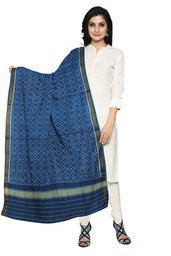 [GGCSIPSD183] Handloom Single Ikat Patola Silk Dupatta