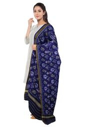 [GGCSIPSD218] Handloom Single Ikat Patola Silk Dupatta