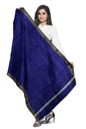 [GGCSIPSD243] Handloom Single Ikat Patola Silk Dupatta