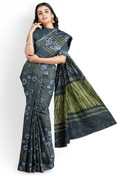 [GGCGBS02] Hand Dyed Gaji Silk Bandhani Saree
